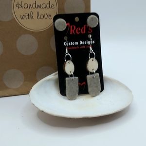 Antler and Clay Earring 2 pack